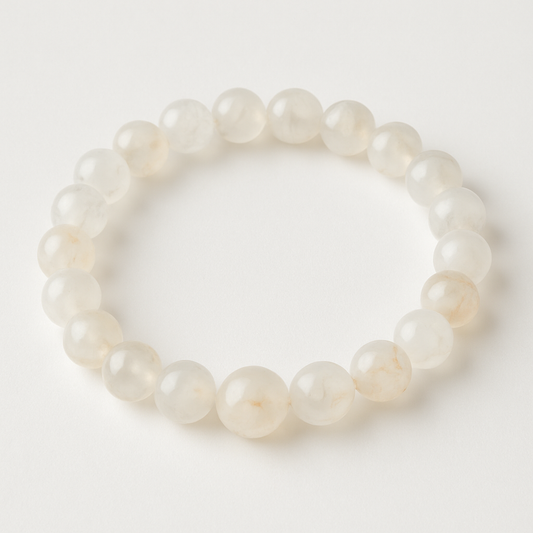 ❄️ Celestial Frost Agate Bracelet