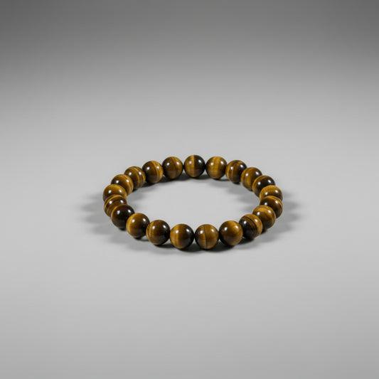 🟤 Brown Tiger Eye Strength Bracelet