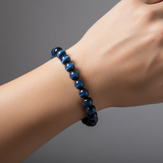 🧿 Blue Tiger Eye Protection Bracelet