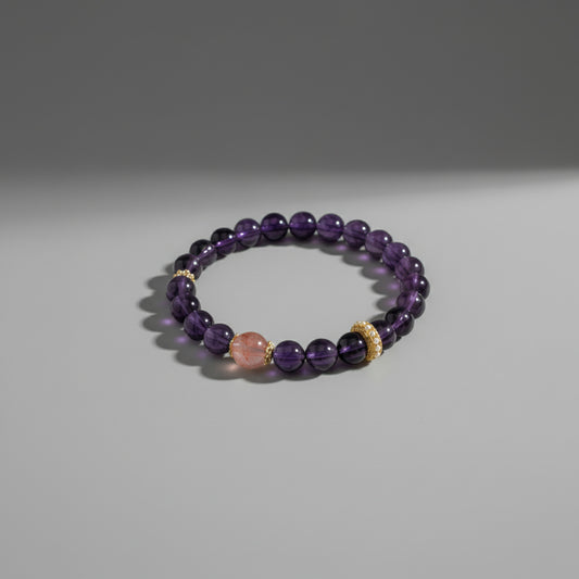 🔮 Amethyst Clarity Bracelet