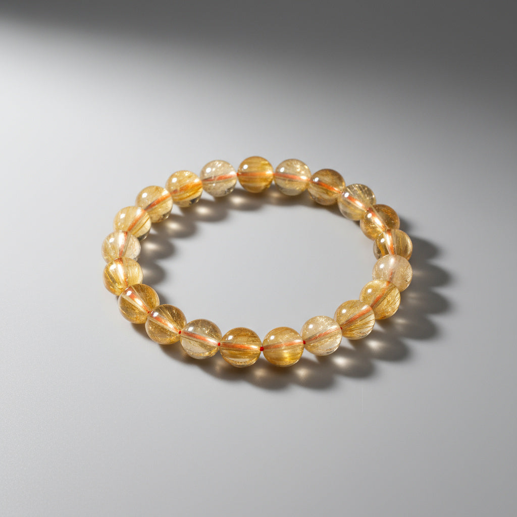 💛 Golden Citrine Prosperity Bracelet