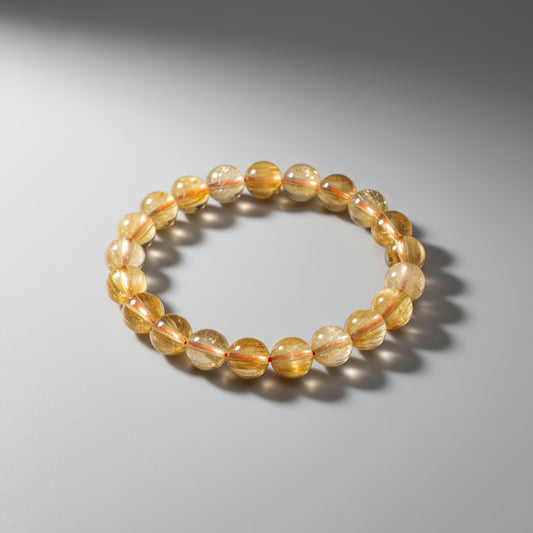 💛 Golden Citrine Prosperity Bracelet