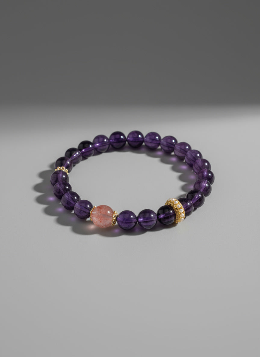 🔮 Amethyst Clarity Bracelet