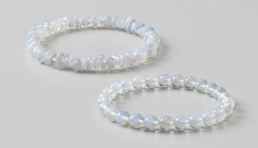🌙 Moonstone Harmony Two-Piece Bracelet Set