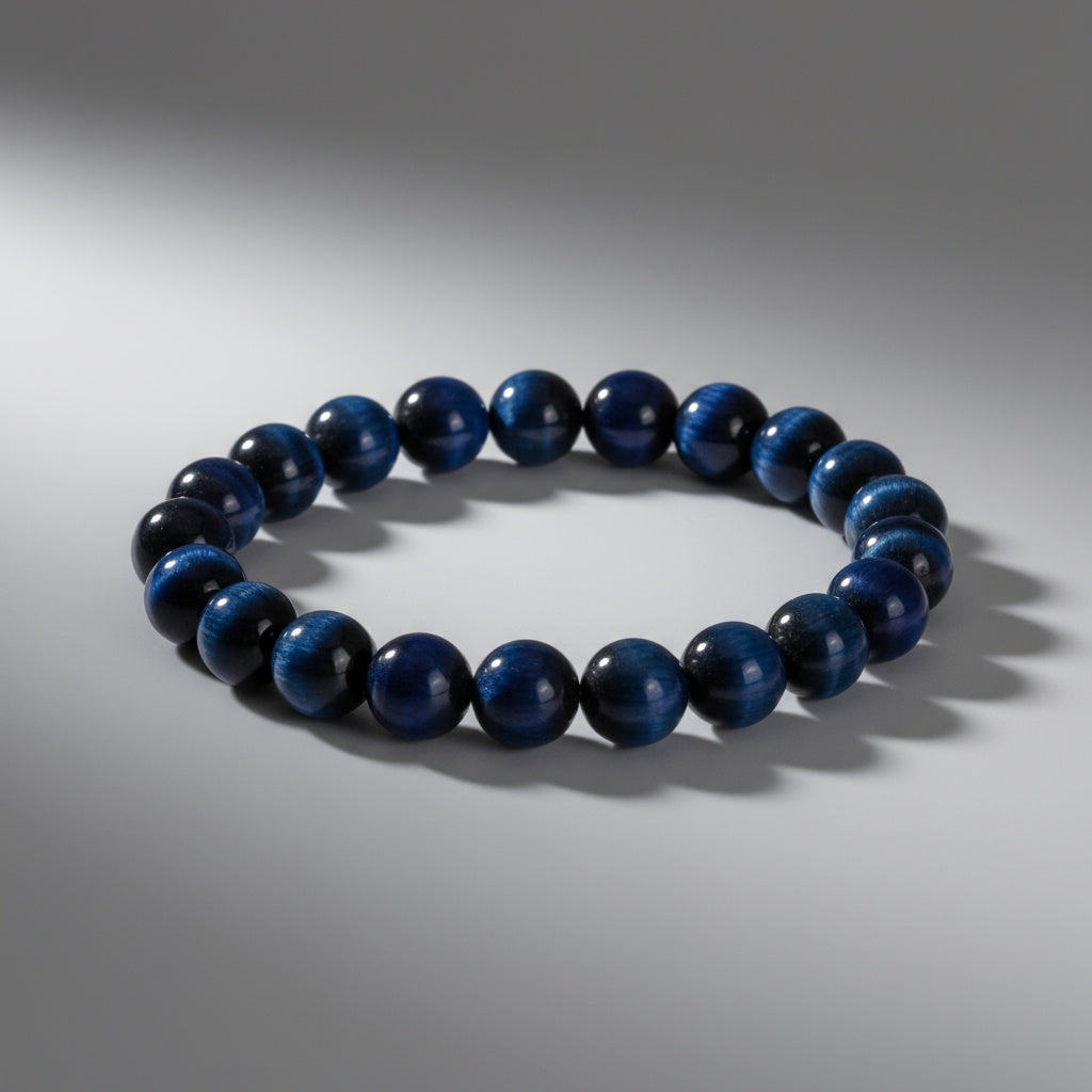 🧿 Blue Tiger Eye Protection Bracelet